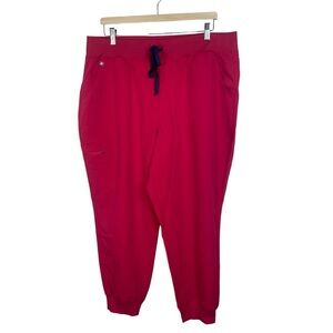 FIGS High Waisted Zamora Jogger Scrub Pants XXLP NWOT